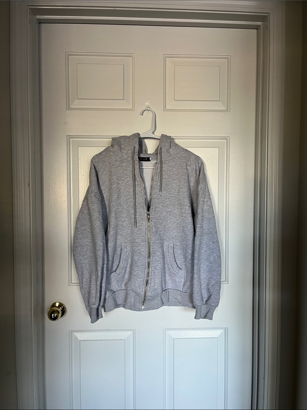 Light Grey Hoodie | Large